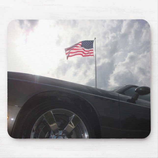 Alfombrilla De Ratón Desafiador Mousepad de Dodge (Frente)