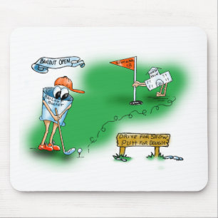 Alfombrilla De Ratón Desalojo urgente abierto - golf