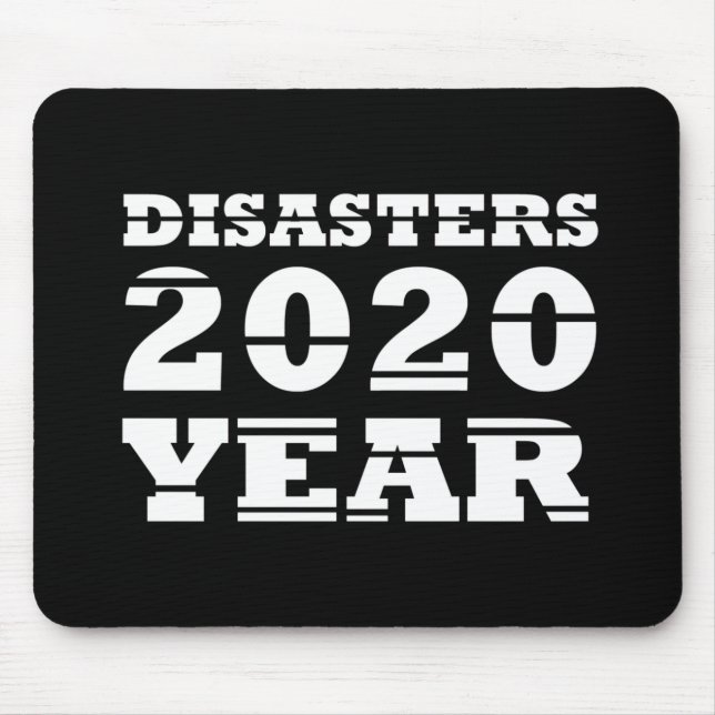 Alfombrilla De Ratón desastres año 2020 (Frente)