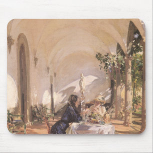 Alfombrilla De Ratón Desayuno en la Logia de John Singer Sargent