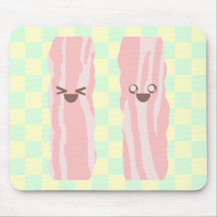 Alfombrilla De Ratón desayuno kawaii bacon