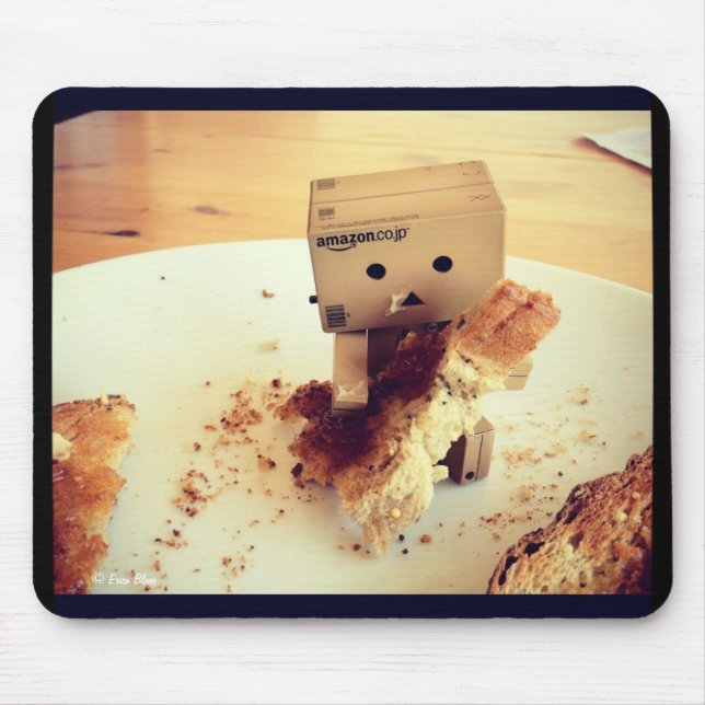 Alfombrilla De Ratón Desayuno - poca serie de Danbo (Frente)