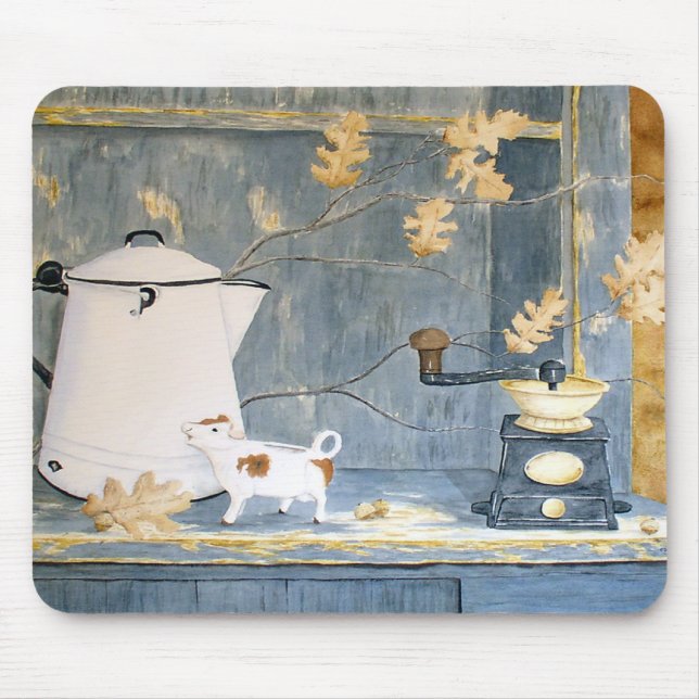 Alfombrilla De Ratón Descanso para tomar café Mousepad (Frente)