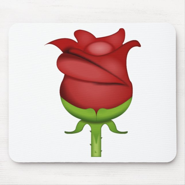 Alfombrilla De Ratón Descarga Rosa - Emoji (Frente)