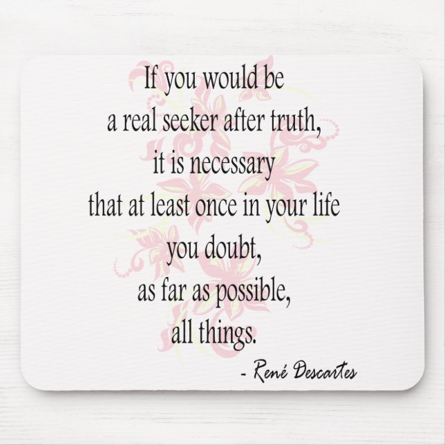 Alfombrilla De Ratón Descartes (Frente)