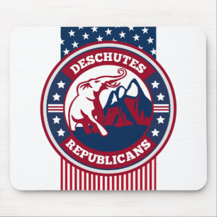 Alfombrilla De Ratón Deschuta a los republicanos nuevo logo Almohadilla
