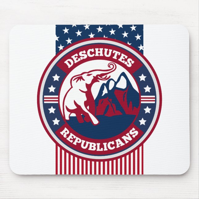 Alfombrilla De Ratón Deschuta a los republicanos nuevo logo Almohadilla (Frente)