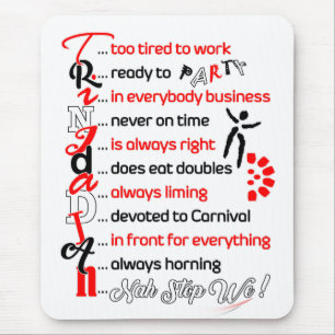 Alfombrilla De Ratón Descripción divertida pero verdadera de Trini sobr