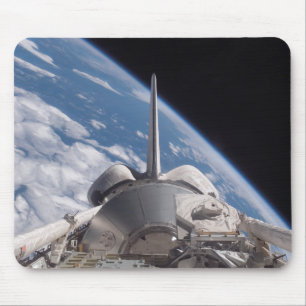 Alfombrilla De Ratón Descubrimiento del transbordador espacial retroced