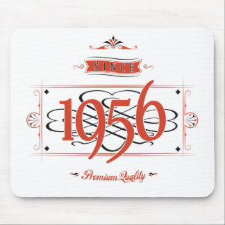 Alfombrilla De Ratón Desde 1956 (Red&Black)