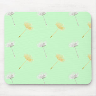 Alfombrilla De Ratón Deseos de las flores de menta de Dandelion