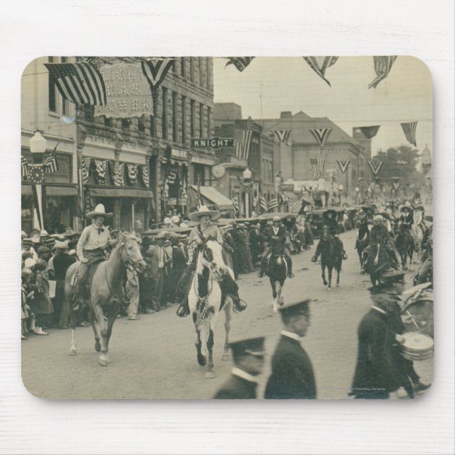 Alfombrilla De Ratón Desfile de los días de la frontera de Cheyenne (Frente)