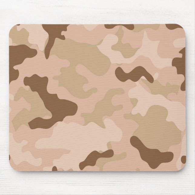 Alfombrilla De Ratón Desierto Camo Mousepad (Frente)