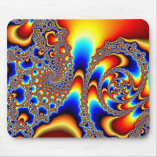 Alfombrilla De Ratón Deslizándose a través - Arte Fractal