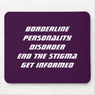 Alfombrilla De Ratón Desorden de personalidad límite Mousepad