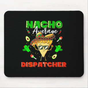 Alfombrilla De Ratón Despachador promedio de nachos mexicanos