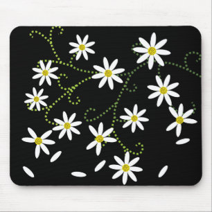 Alfombrilla De Ratón Desplumando el Daisy. Él me ama Mousepad