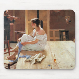 Alfombrilla De Ratón Después de la actitud, 1884