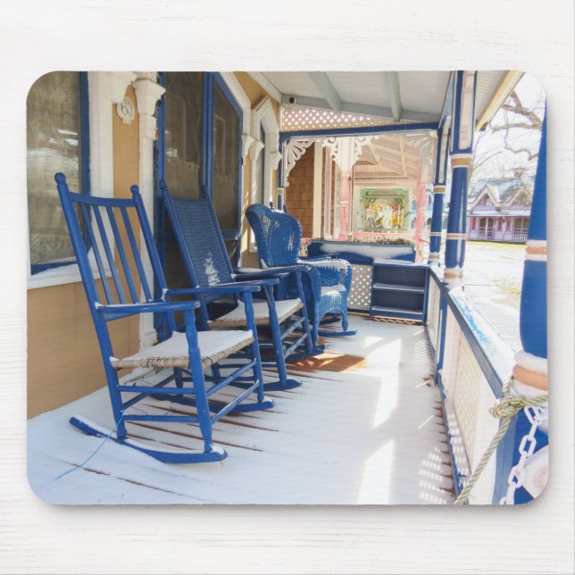 Alfombrilla De Ratón Después de la caída de la nieve - Viñedo de Martha (Frente)