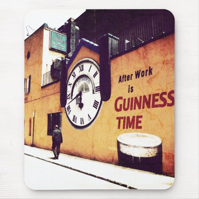 Alfombrilla De Ratón Después de trabajo (Frente)