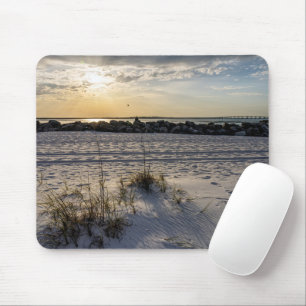 Alfombrilla De Ratón Destin Beach Florida Jetty Sunset Mousepad