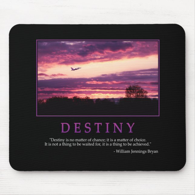 Alfombrilla De Ratón Destino Mousepad (Frente)