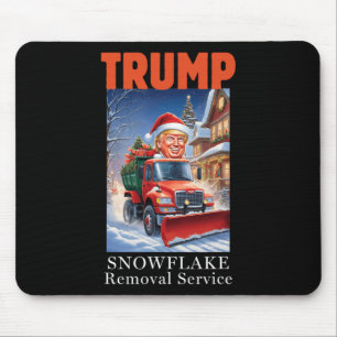 Alfombrilla De Ratón Destitución del pastel de nieve del Navidad Donald