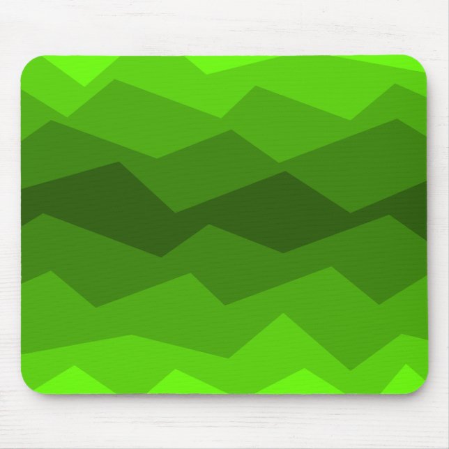 Alfombrilla De Ratón Desvanecimiento verde (Frente)