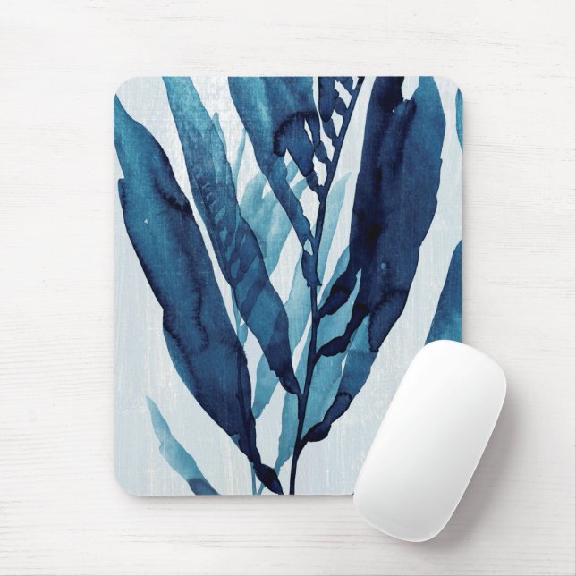 Alfombrilla De Ratón Desviación azul I (Con ratón)