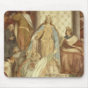 Alfombrilla De Ratón Detalle de Der Saengerkreis, castillo de Wartburg