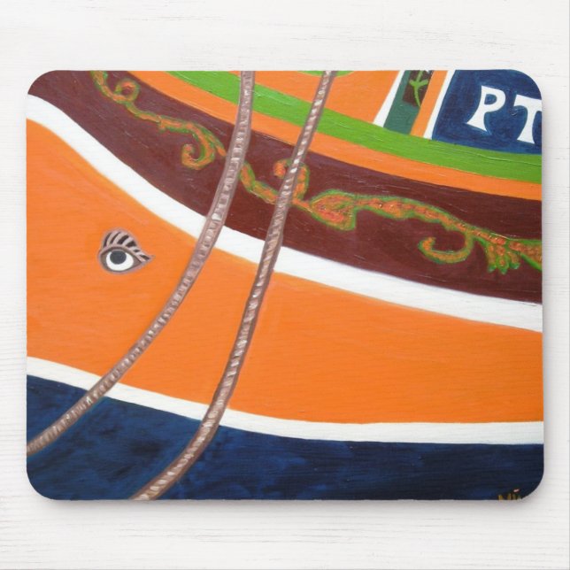 Alfombrilla De Ratón Detalle de Luzzu (Frente)