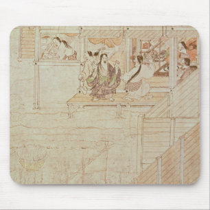 Alfombrilla De Ratón Detalle de Shigisan Engi Emaki, período de