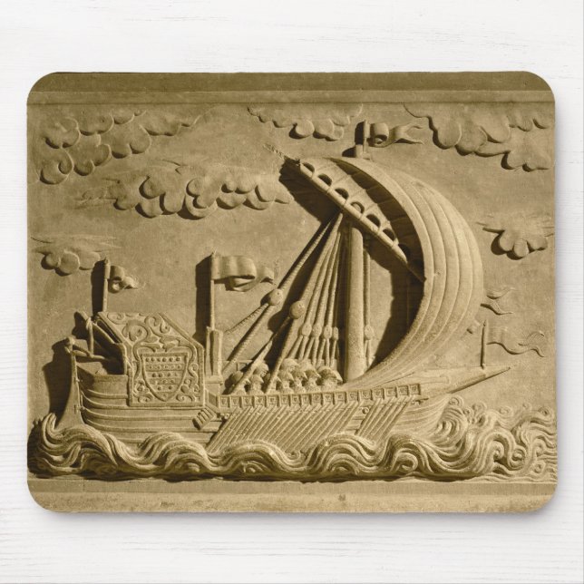 Alfombrilla De Ratón Detalle de un buque de guerra veneciano (Frente)