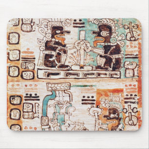 Alfombrilla De Ratón Detalle de un códice maya