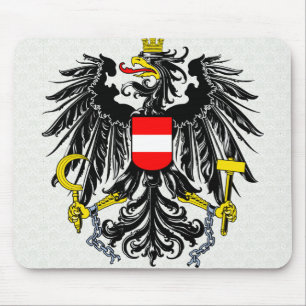 Alfombrilla De Ratón Detalle del escudo de armas de Austria
