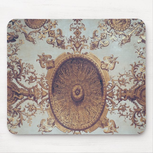 Alfombrilla De Ratón Detalle del techo en el salón magnífico (Frente)