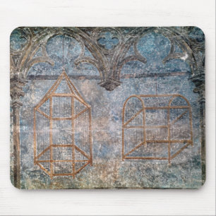 Alfombrilla De Ratón Detalles arquitectónicos del dormitorio del papa