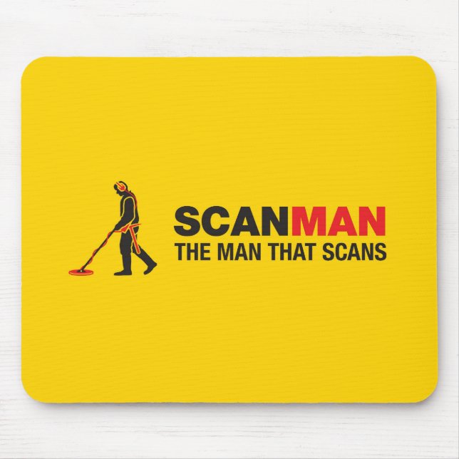 Alfombrilla De Ratón Detección metalizado (Frente)