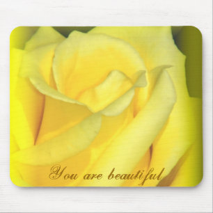 Alfombrilla De Ratón Detener y oler el Rosa__Mousepad