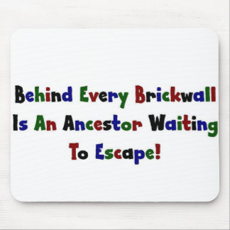 Alfombrilla De Ratón Detrás De Cada Pared De Brickwall Está...