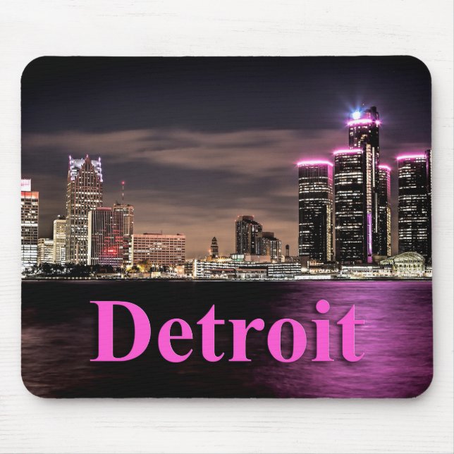 Alfombrilla De Ratón Detroit Mousepad (Frente)