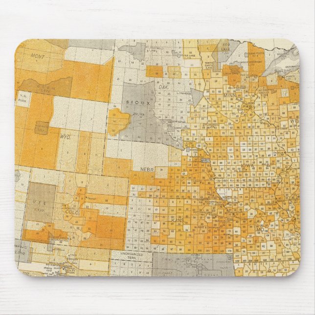 Alfombrilla De Ratón deuda de los países per cápita (Frente)