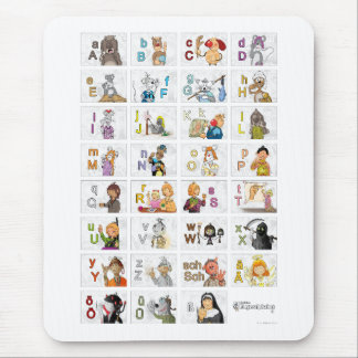 Alfombrilla De Ratón Deutsches Fingeralphabet II