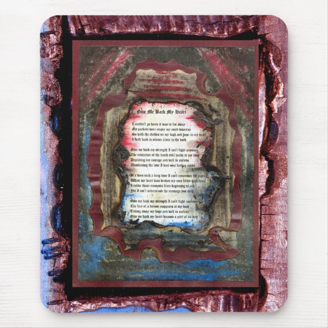 Alfombrilla De Ratón Devuélveme Mi Corazón (Frente)