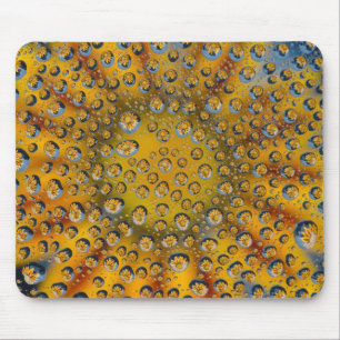 Alfombrilla De Ratón Dew Drop reflejo de la flor, Crescent City,