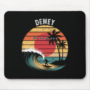 Alfombrilla De Ratón Dewey Beach Delaware Playa Surfing 