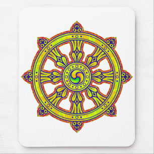 Alfombrilla De Ratón Dharma budista Chakra