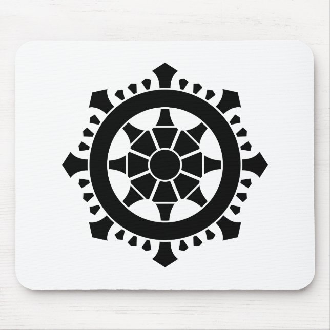 Alfombrilla De Ratón Dharma chakra (Frente)