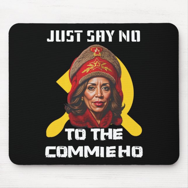 Alfombrilla De Ratón Di No A La Comisión Ho Kamala Harris (Frente)