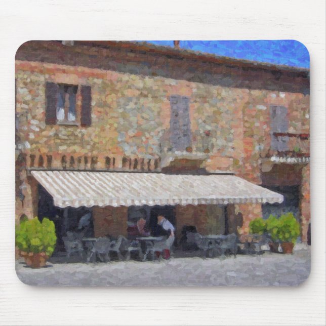 Alfombrilla De Ratón Di Siena, Toscana, Italia Mousepad de Torrita (Frente)
